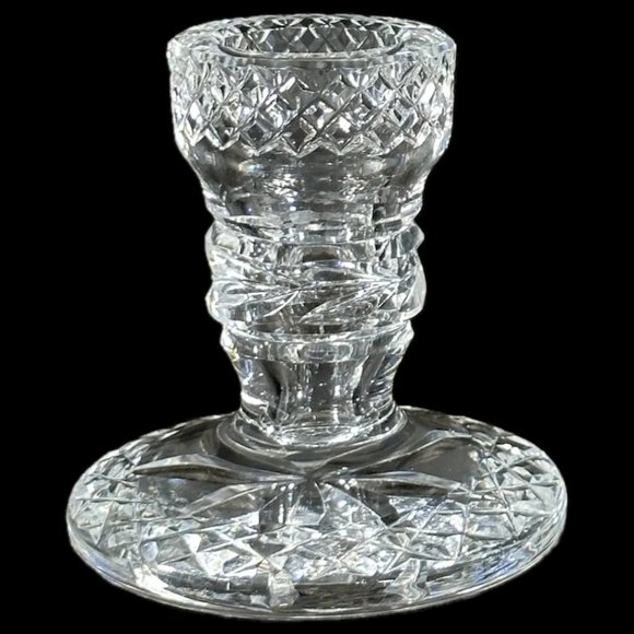 1 Waterford Crystal Glandore Single Light Candlestick Holder 3845416 Ireland EUC - Picture 3 of 4